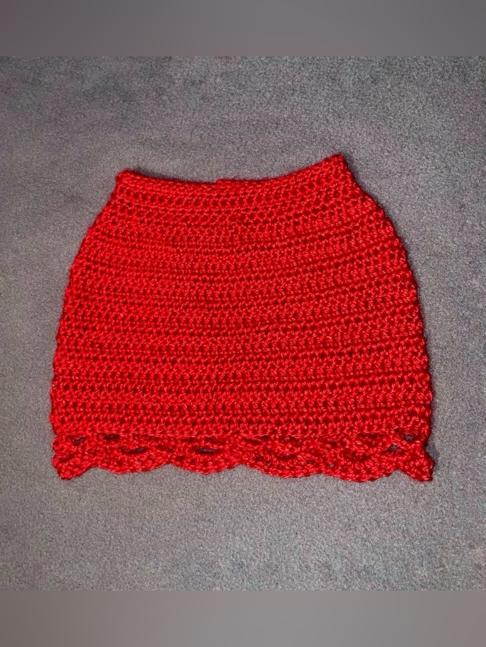 Crochet Baby Skirt